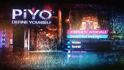 I updated the menu for PiYo's Strength Intervals with my recommendations